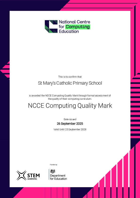 NCCE Computing Quality Mark